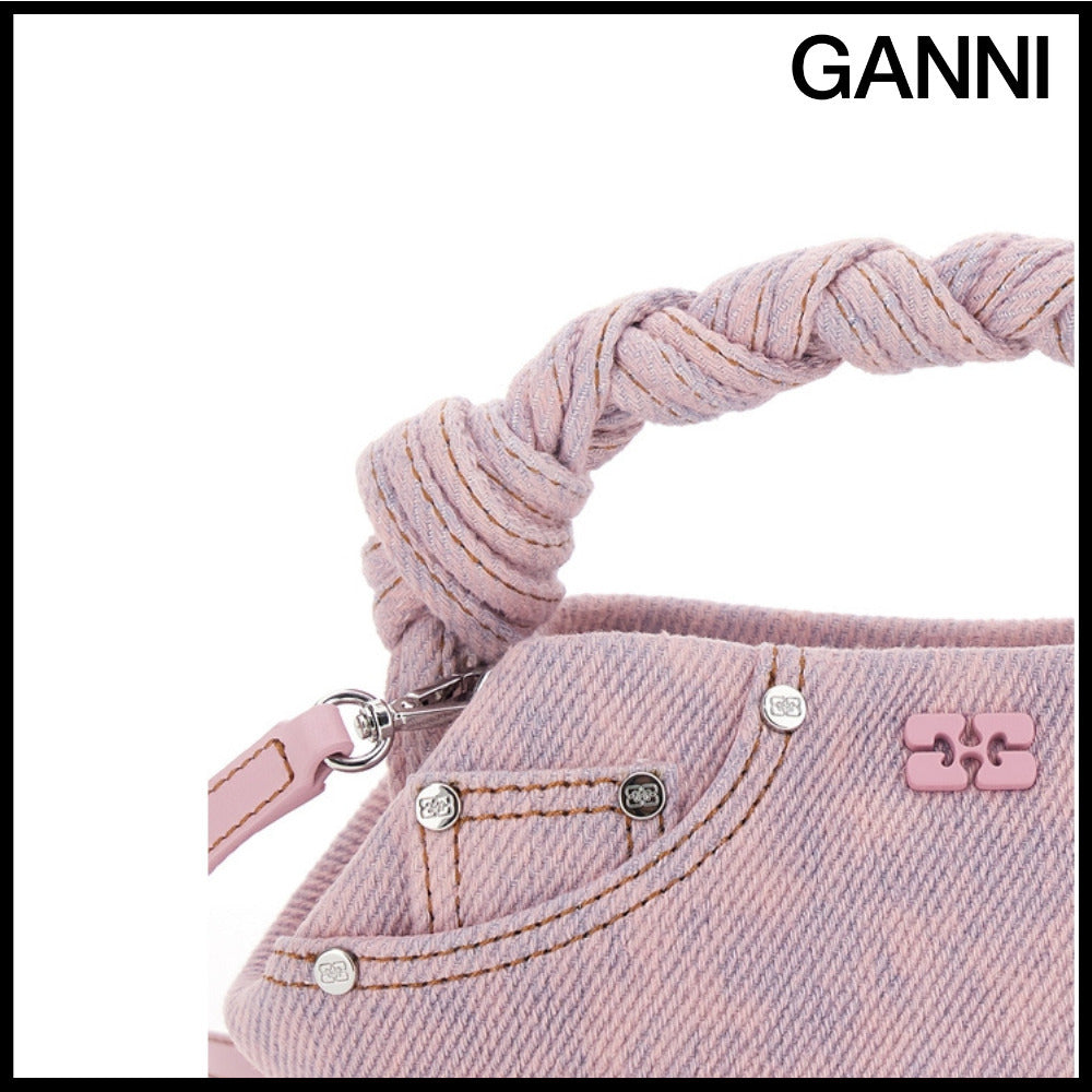 【GANNI】Pink Mini Tote