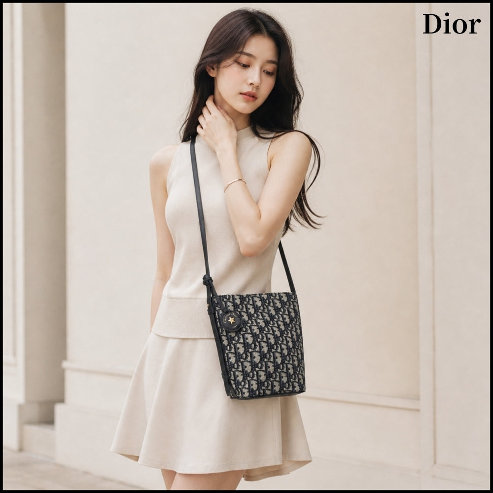 【Dior】Diorstar Mini Bucket Bag