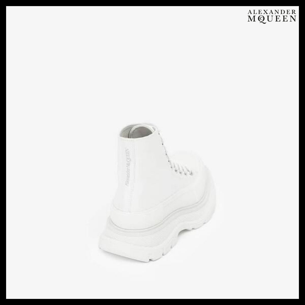 【Alexander Mcqueen】Tread Slick Boot White