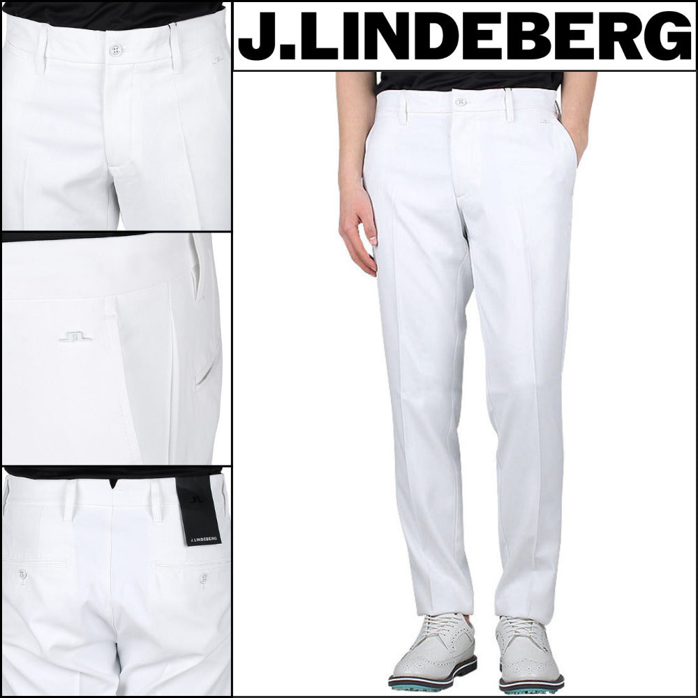 ◆J.LINDEBERG◆ ELLOTT Golf Pants White