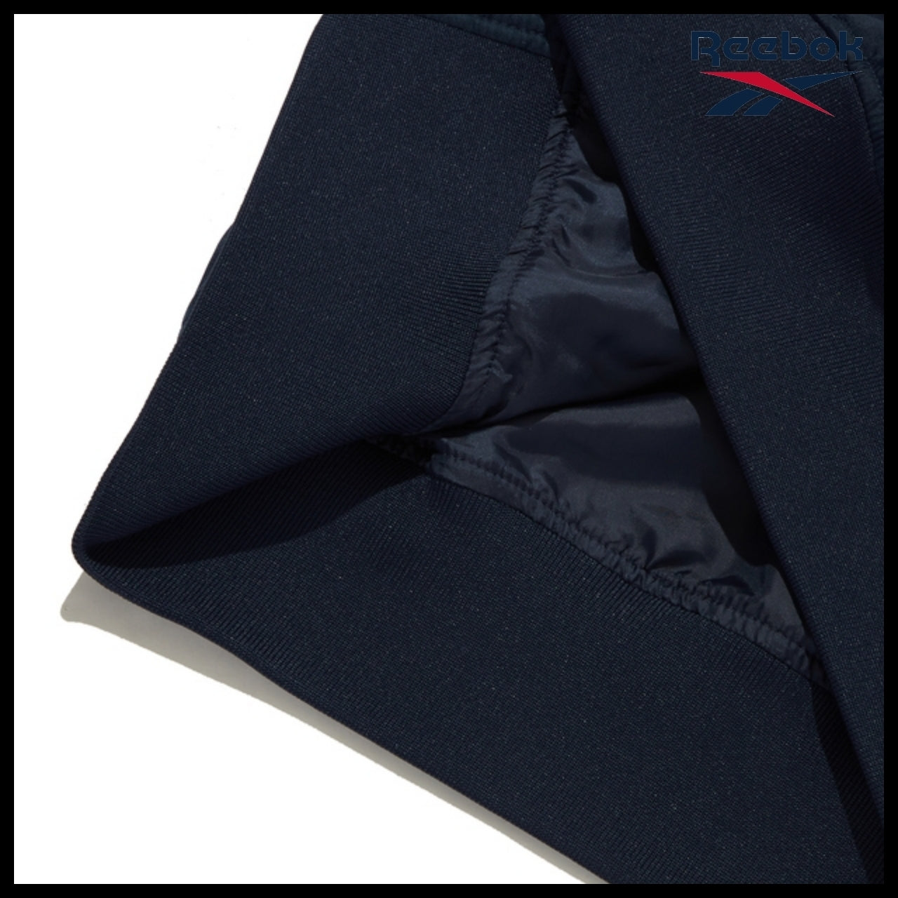 【Reebok】Vector Stadium Varsity Jacket Navy