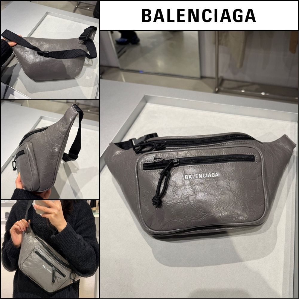 ★BALENCIAGAアウトレットセール ★Arena Lambskin Belt Bag