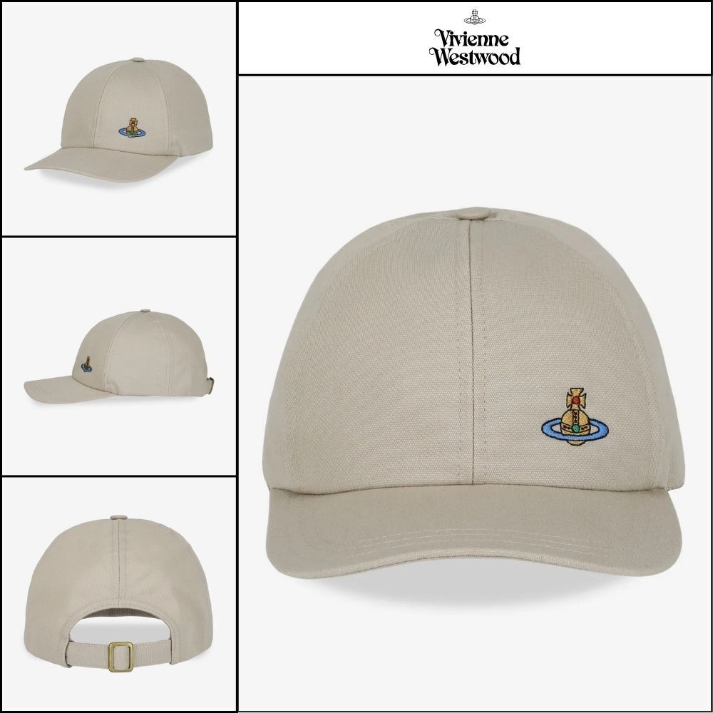 【Vivienne Westwood】Logo Ball Cap Sand