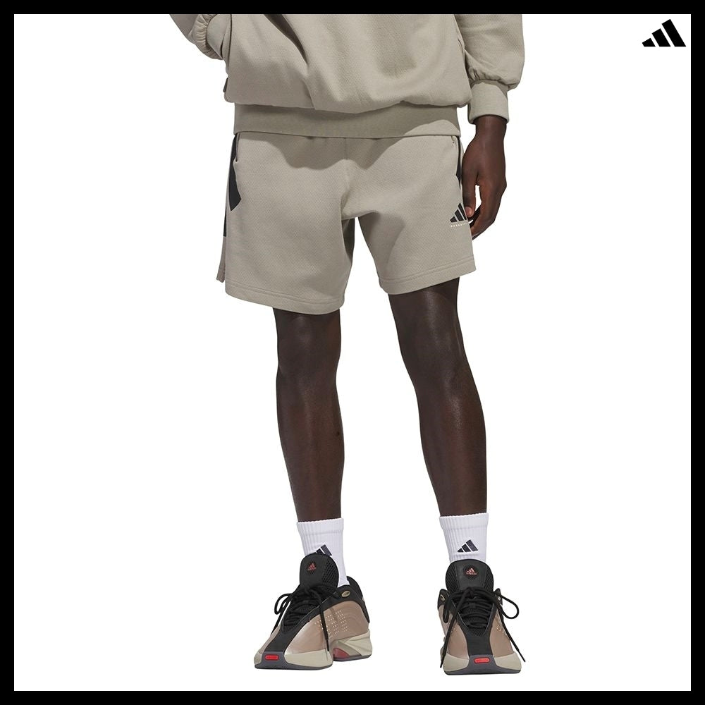 【ADIDAS】 Basketball Spacer Shorts Putty Beige