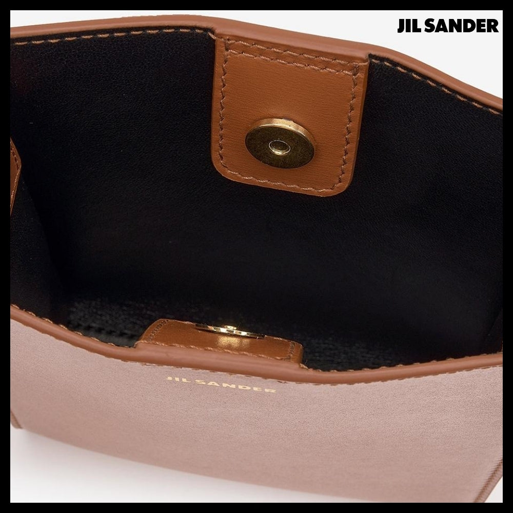 【Jil Sander】Small Tangle Shoulder Bag Tan