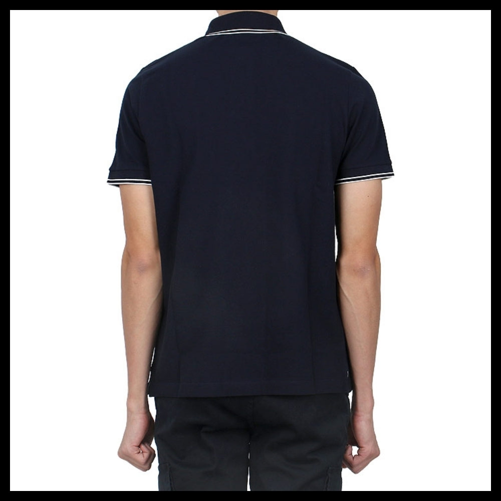 【STONE ISLAND】 Compass Patch Logo PK Short Sleeve T Shirt