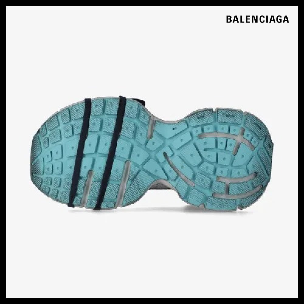 【BALENCIAGA】3XL Sneakers Grey Mix Blue Pink