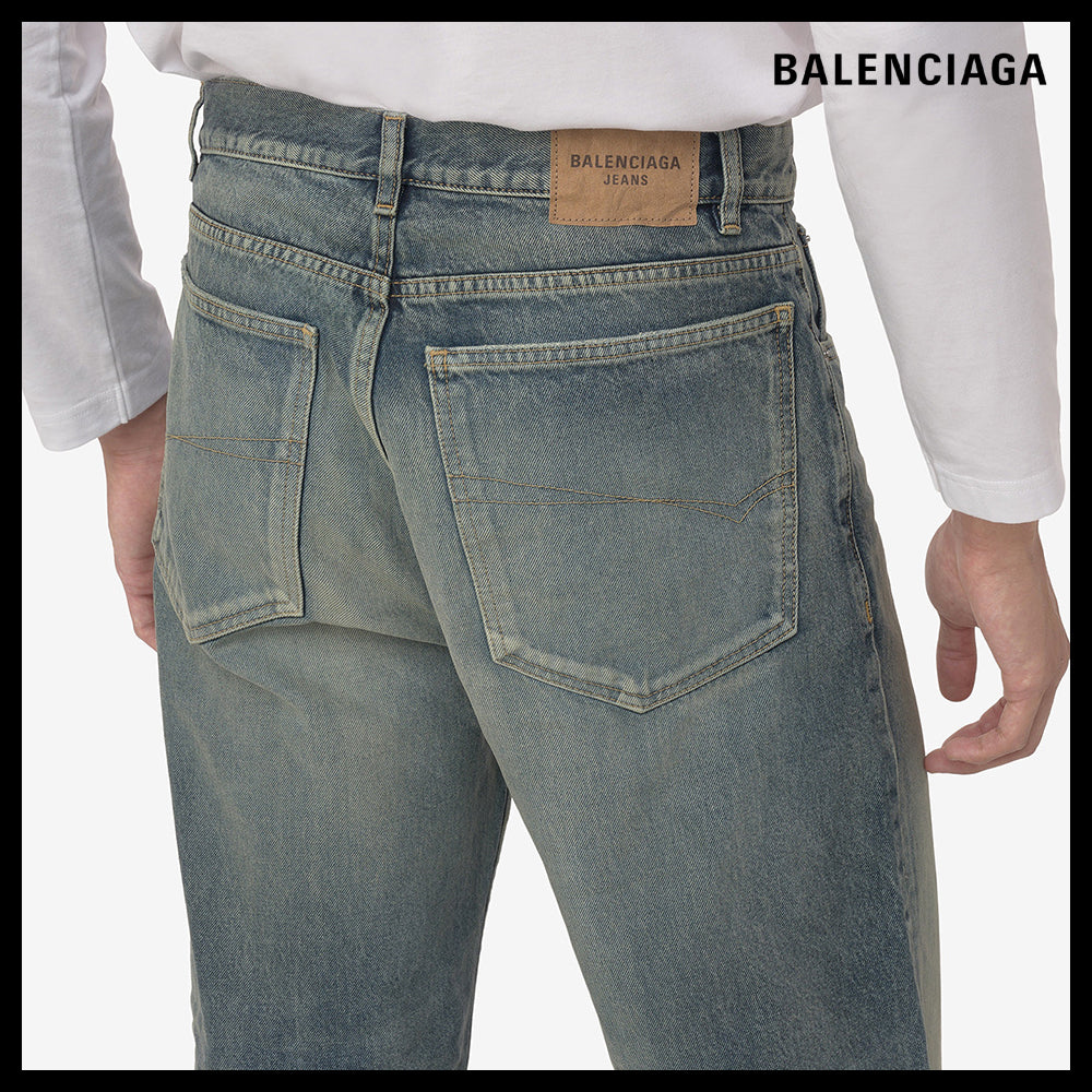 【BALENCIAGA】ルーズフィット ジャパニーズ デニム パンツ