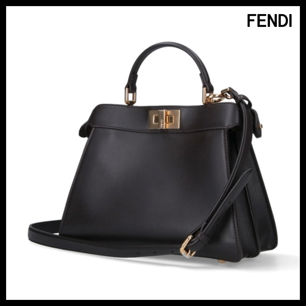 【FENDI】Fendi Brown Tote Bag