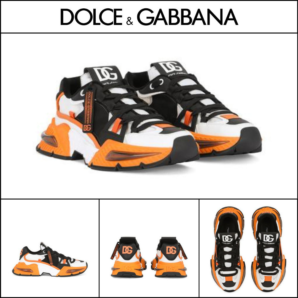 【Dolce & Gabbana】MIXED-MATERIAL AIRMASTER SNEAKERS 108