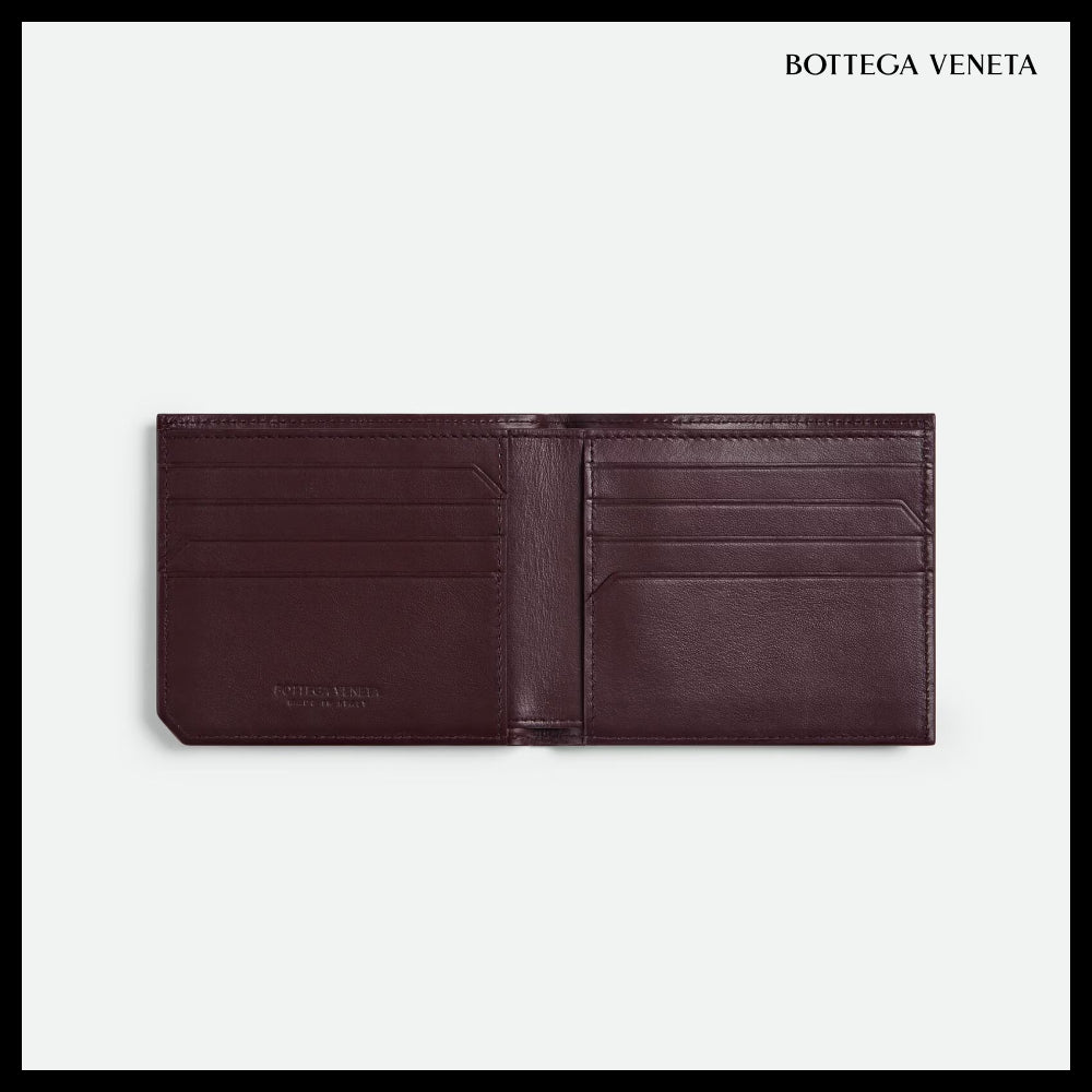 【BOTTEGA VENETA】Intrecciato Piccolo Fold Wallet 5 Colors
