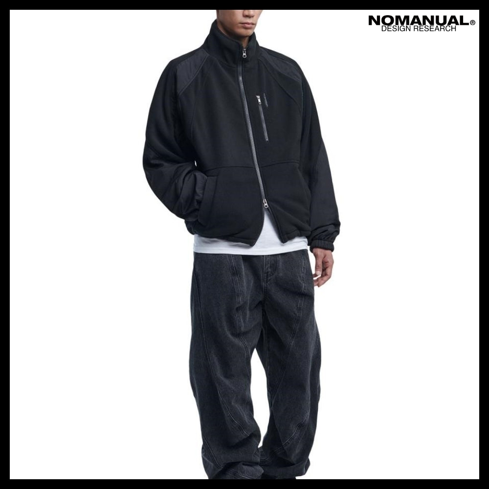 【NOMANUAL】T.S FLEECE JACKET 2 Colors