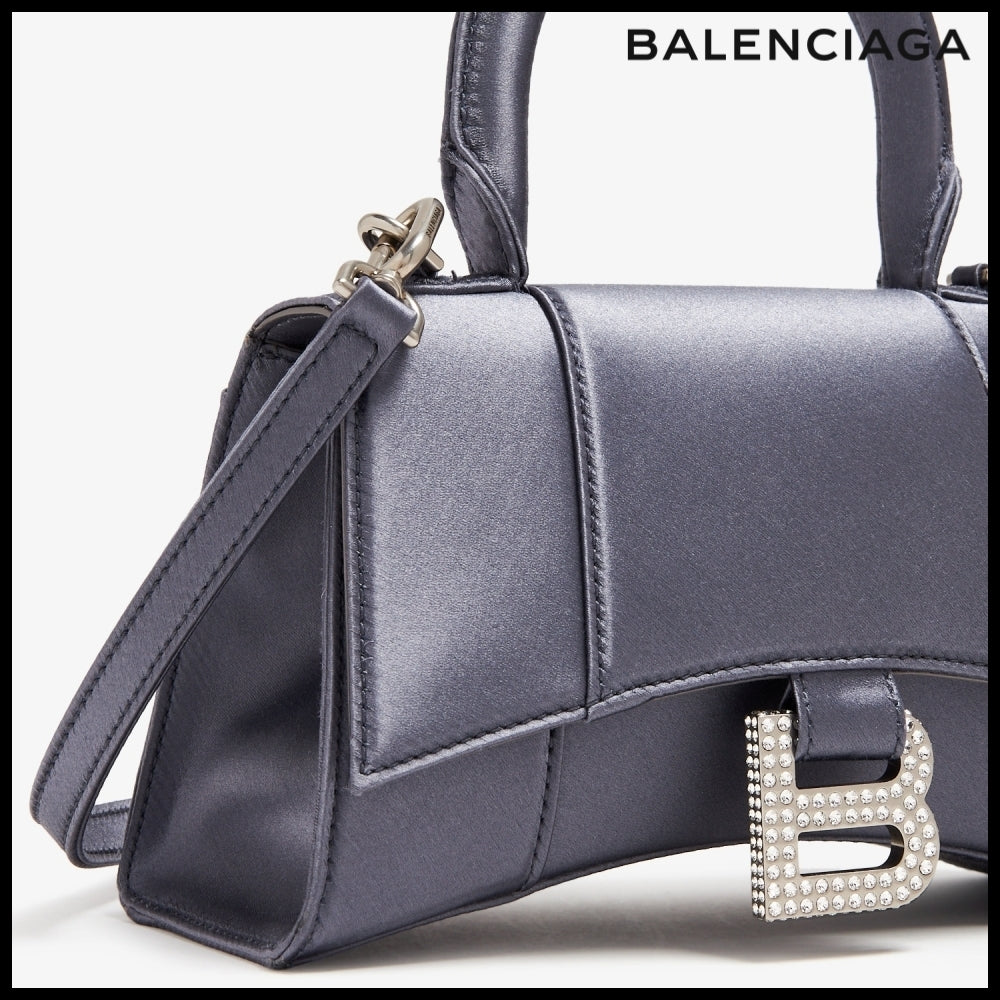 【BALENCIAGA】Hourglass XS Top Handle Bag