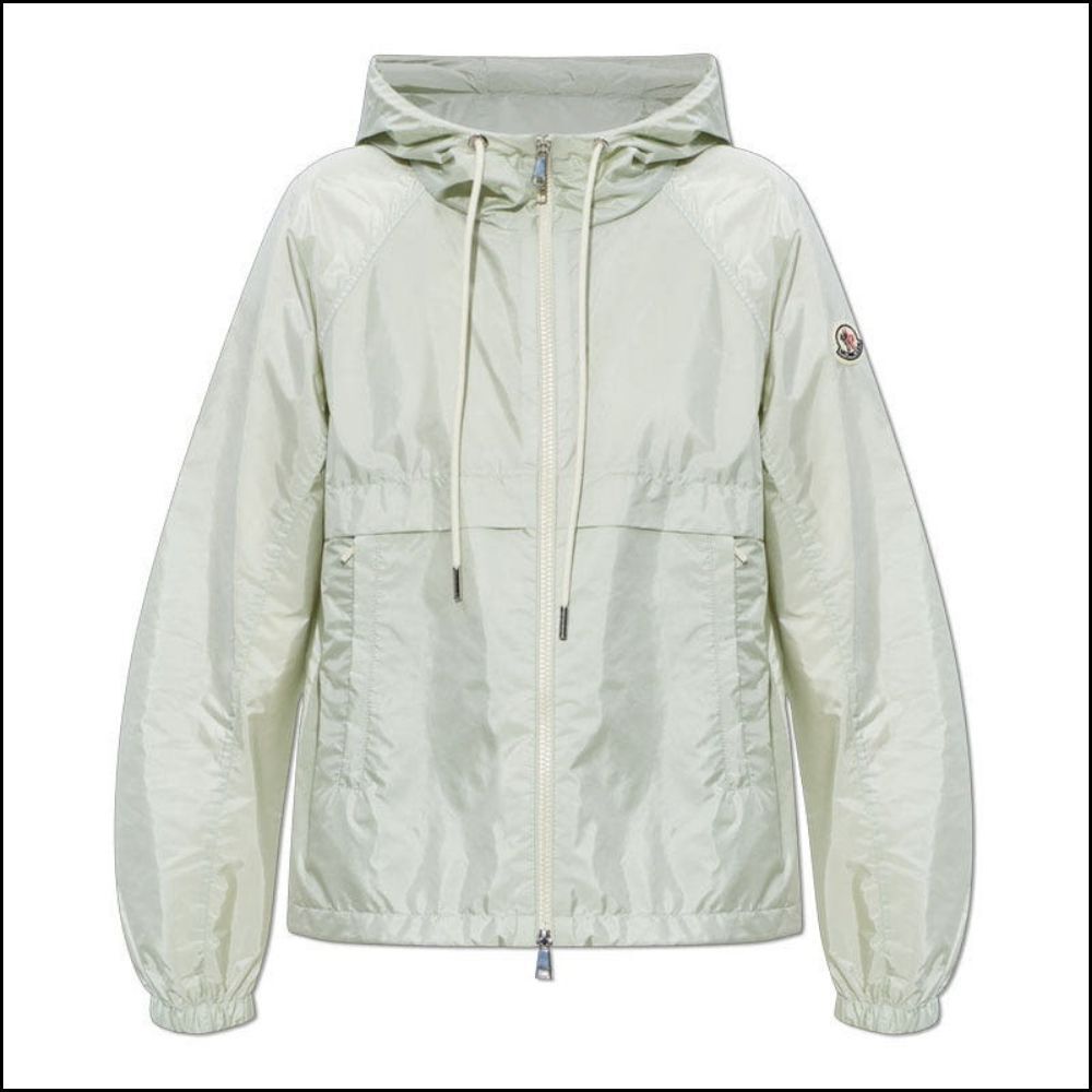 ◆MONCLER◆COQUELICOT HOODED WINDBREAKER LIGHT GREEN