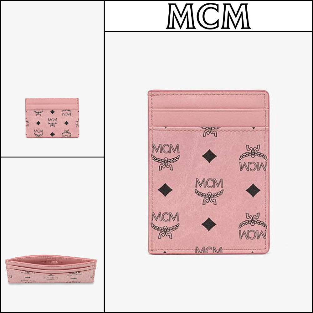 【MCM】Aren visetos card case MXADATA08PZ