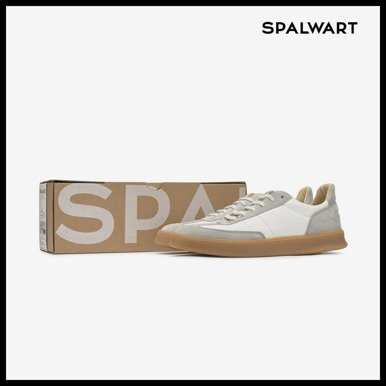 【SPALWART】Smash Low Suede Sneakers - Off White