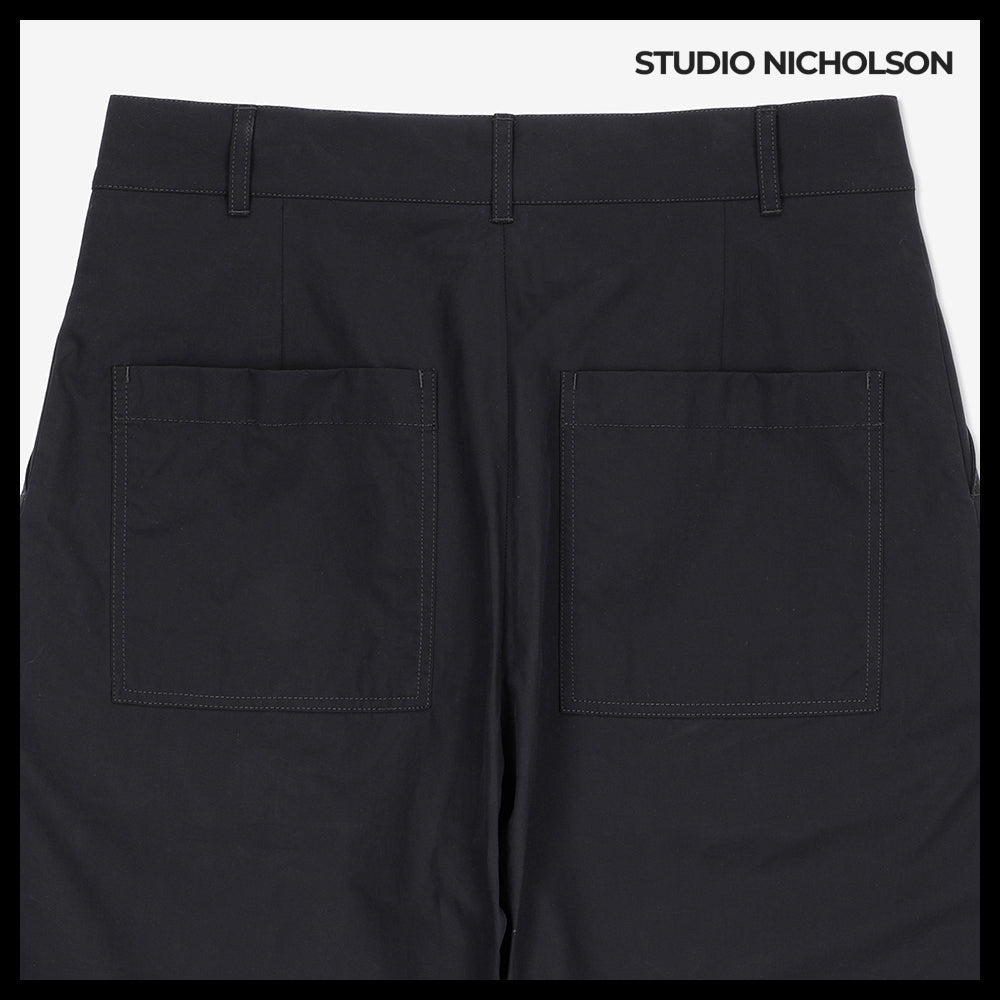 【STUDIO NICHOLSON】ボソン ワイド クロップパンツ