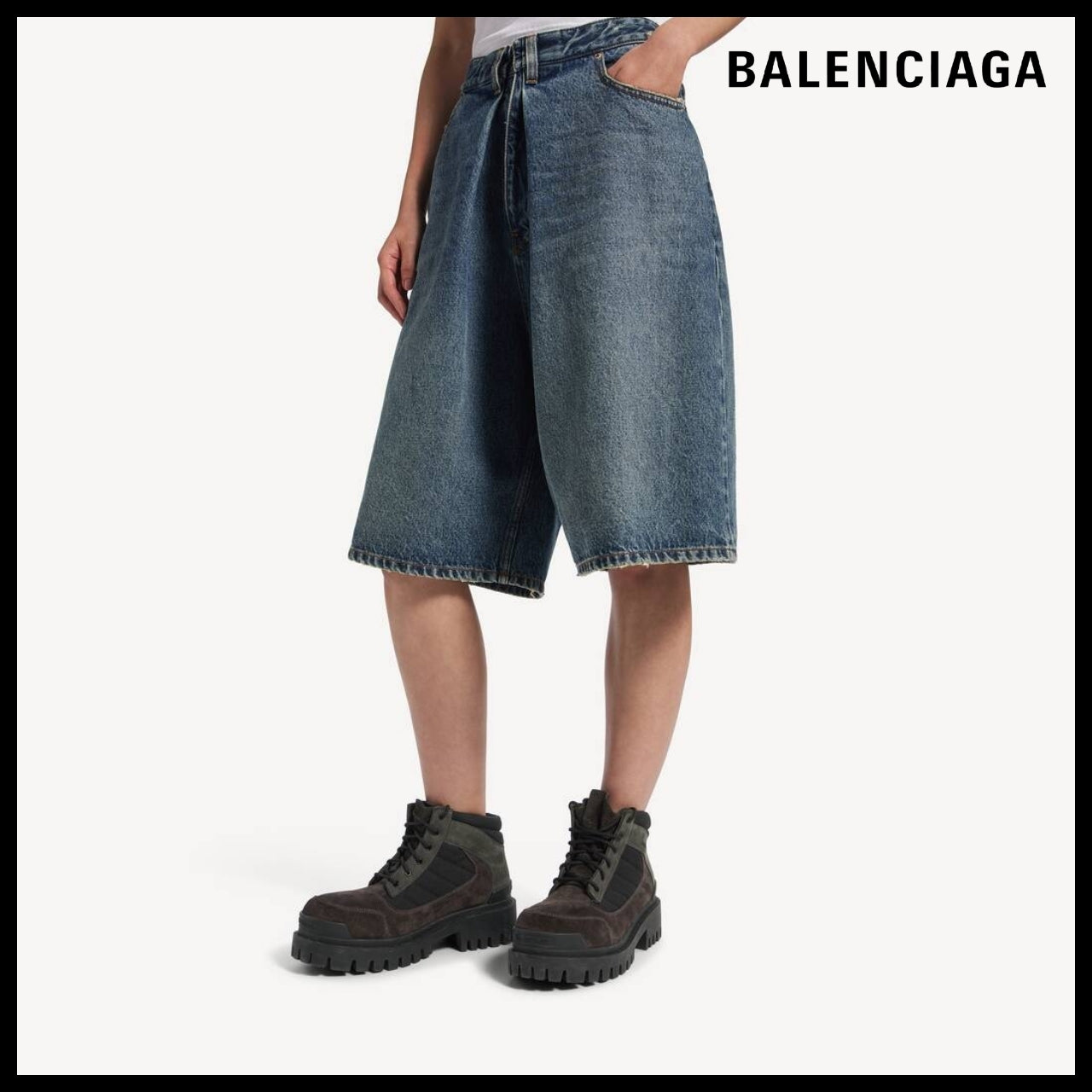 【BALENCIAGA】Combat Strike Low Boot