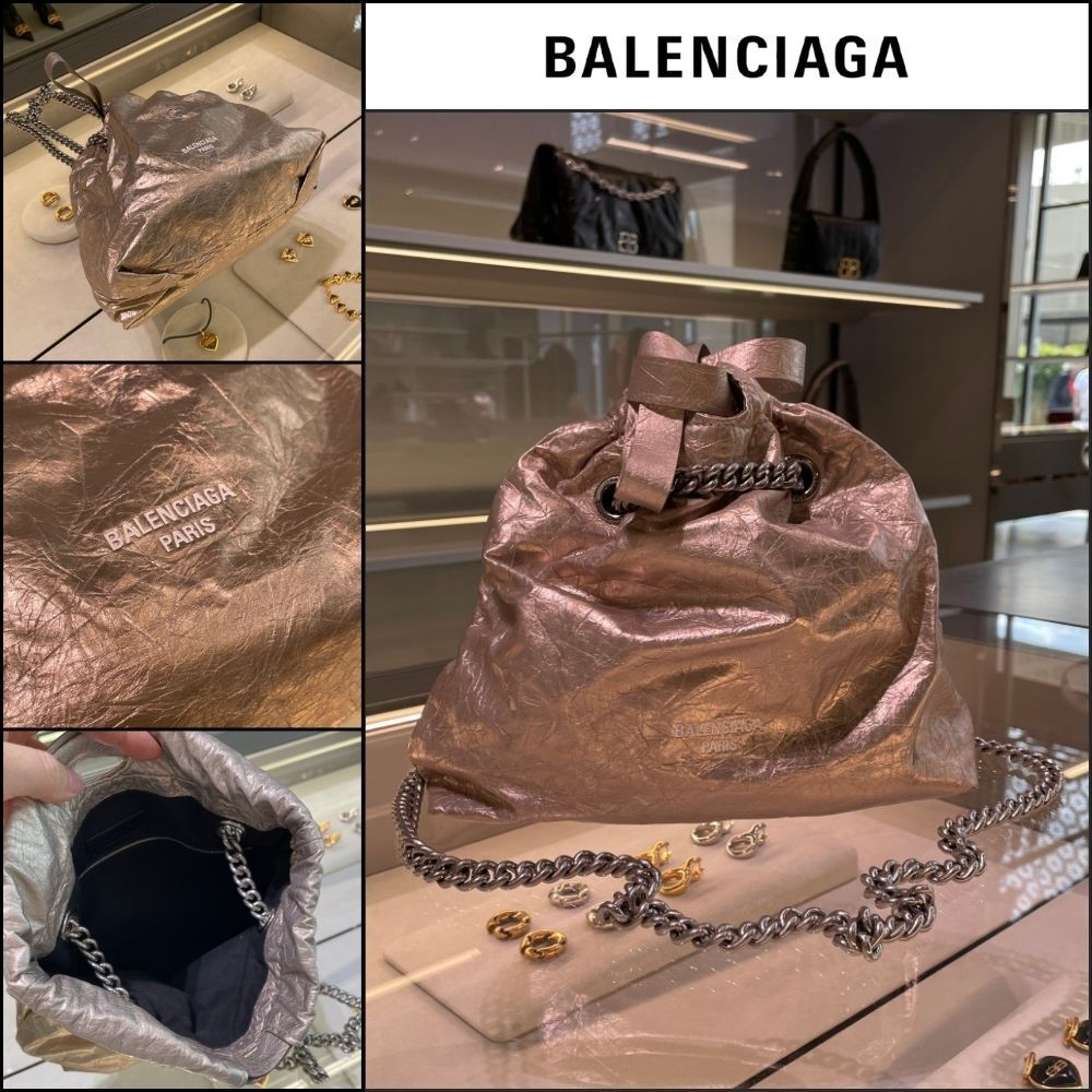 ★BALENCIAGAアウトレット セール★ Metallic Vintage BucketBag