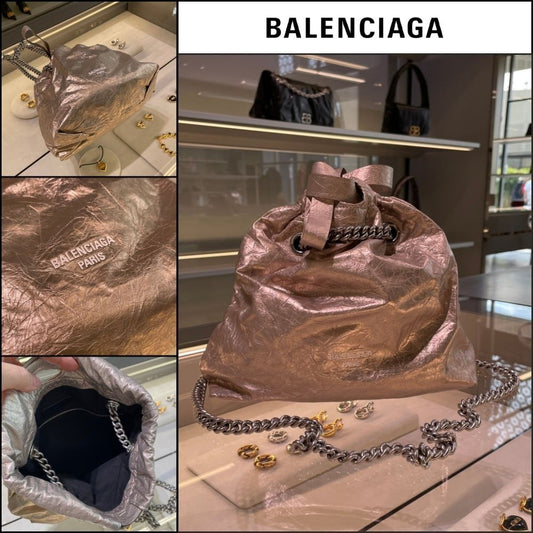 ★BALENCIAGAアウトレット セール★ Metallic Vintage BucketBag
