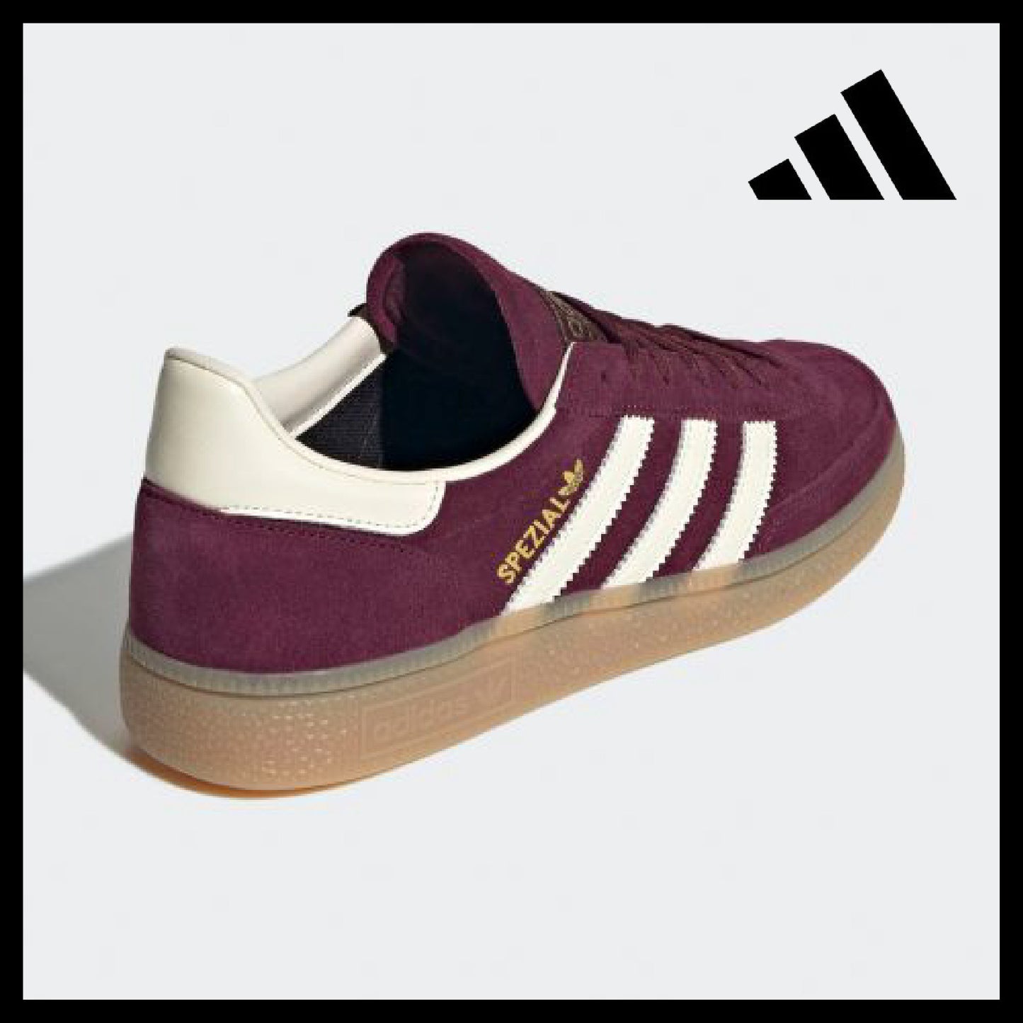 【ADIDAS】Handball Spezial Maroon Cream White