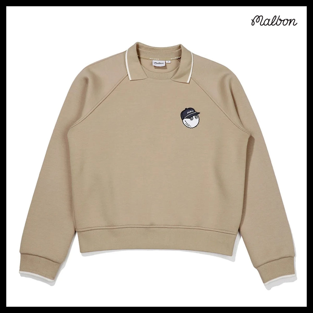 【Malbon Golf】Bucket Air-Pad Double-Layered Sweatshirt