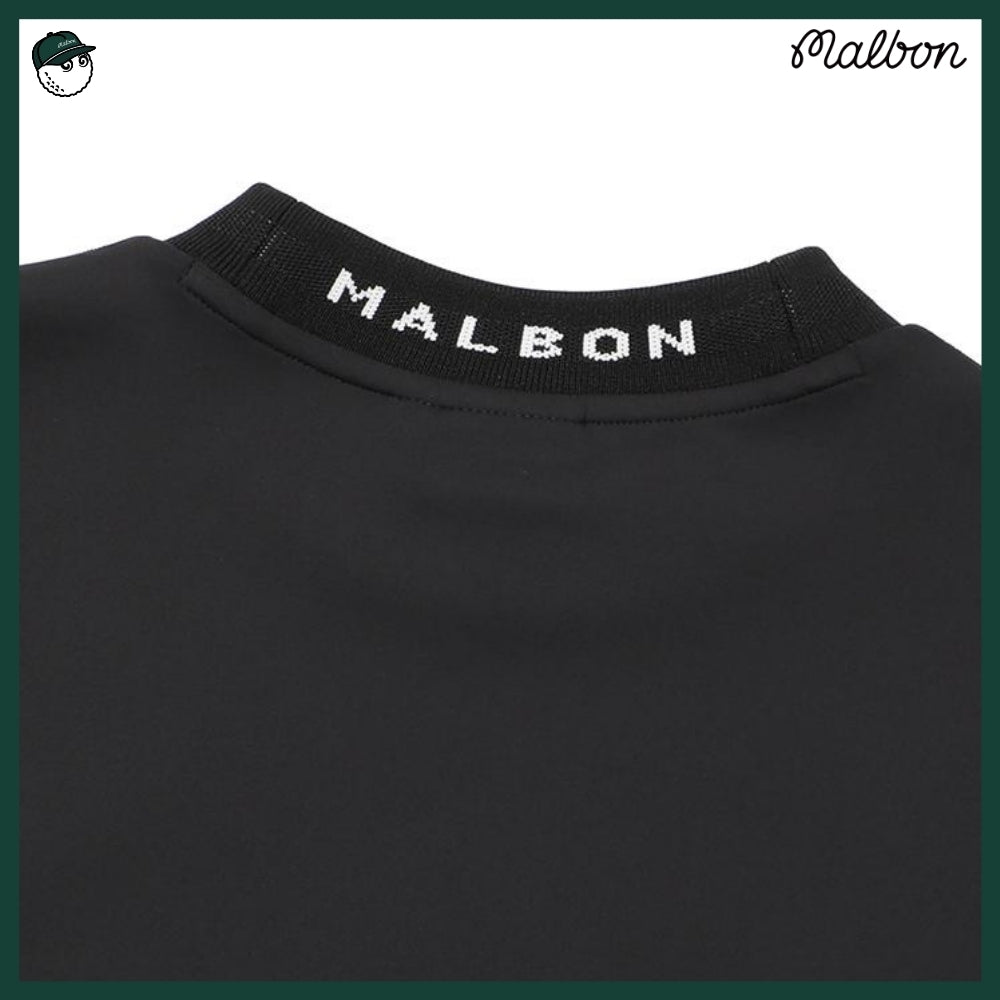 【MALBON GOLF】 MIX MOCKNECK MIDLAYER MAN 3COLORS