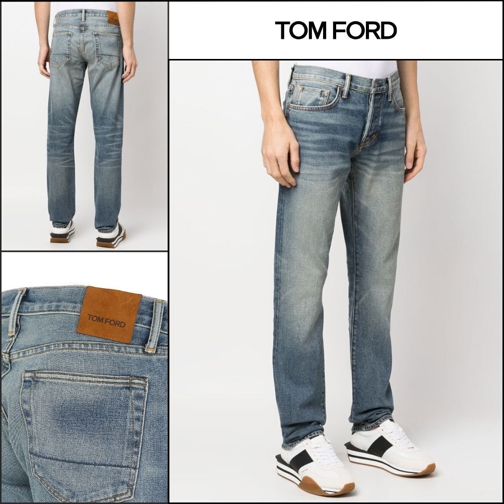 【Tom Ford】Slim-Fit Denim Pants