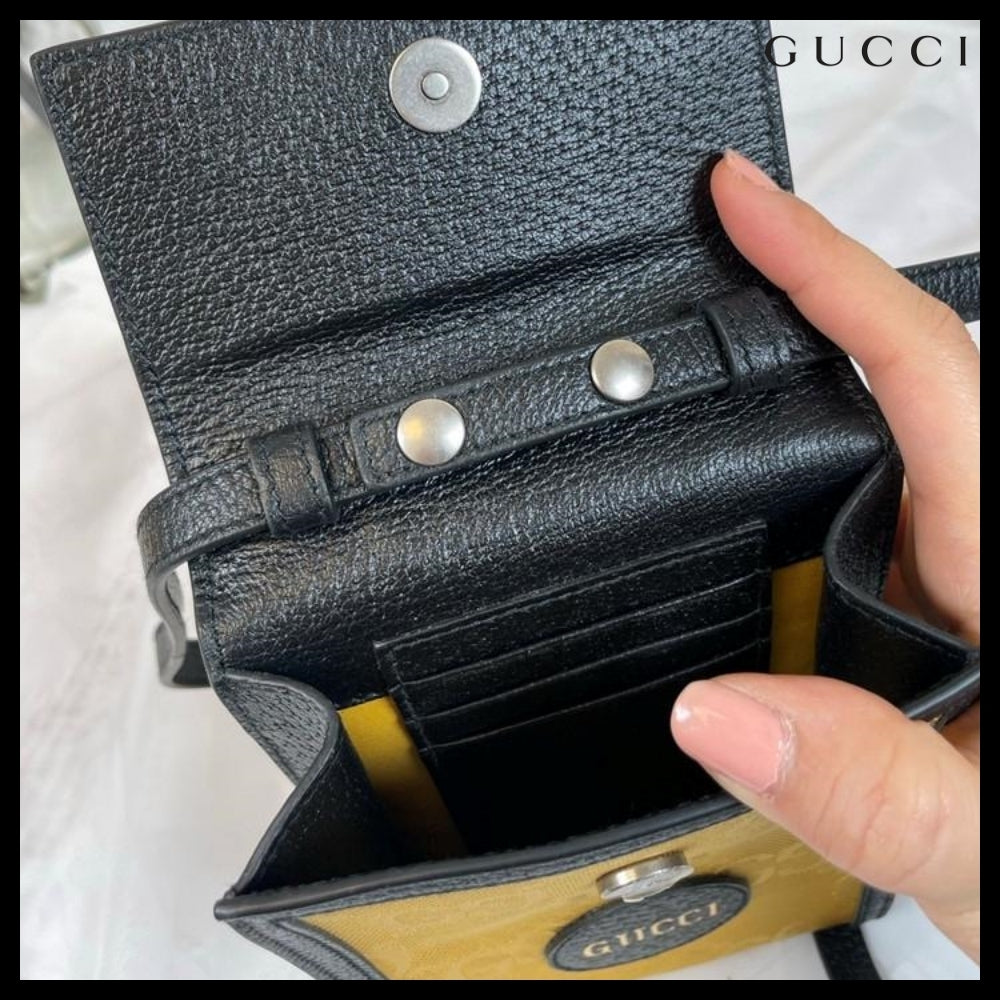 【GUCCI】 オフ ザ グリッド ミニバッグ イエロー