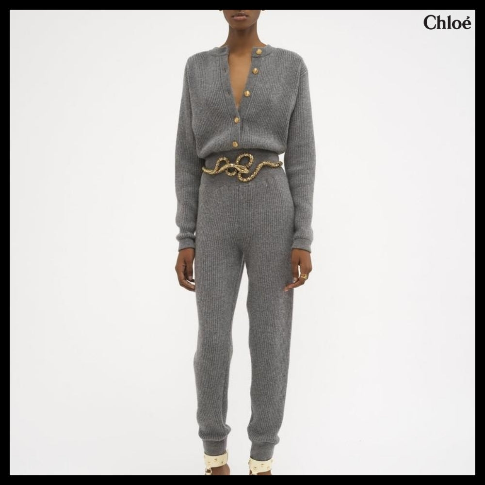 【Chloe】Jumpsuit in Wool & Cashmere