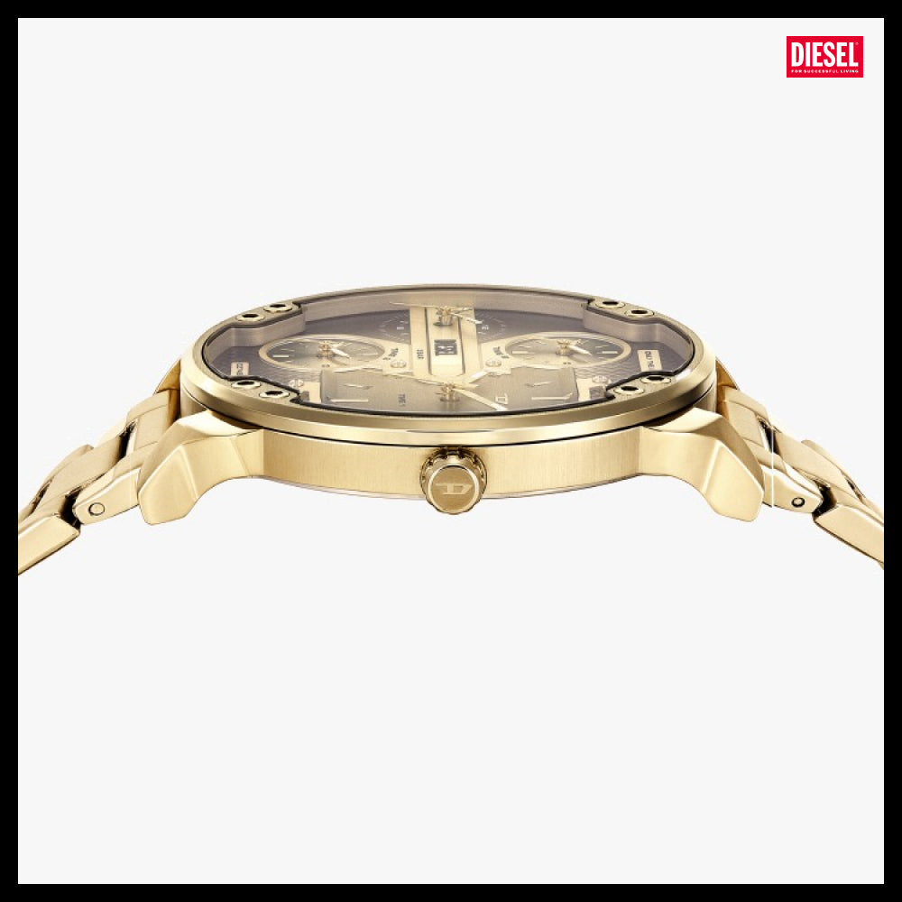 【DIESEL】Mr. Daddy Slim Men’s Metal Watch
