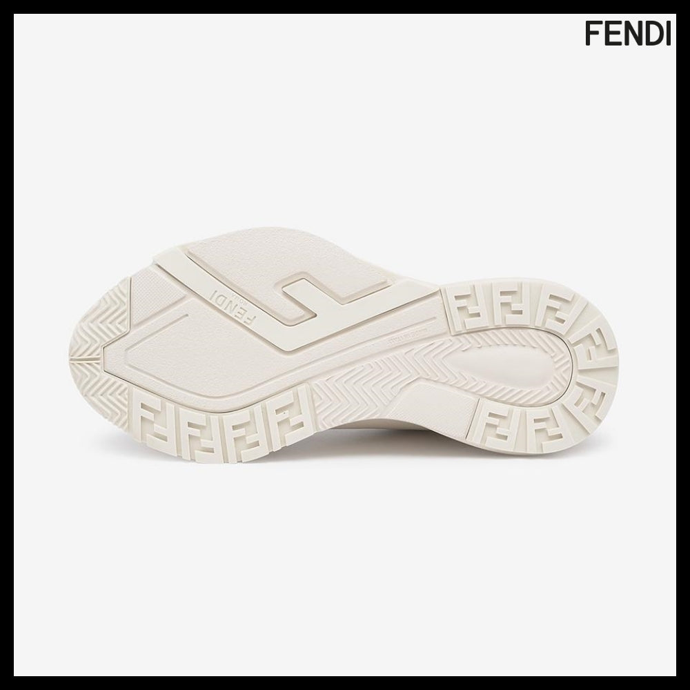 【FENDI】Fendi Flow Sneakers White