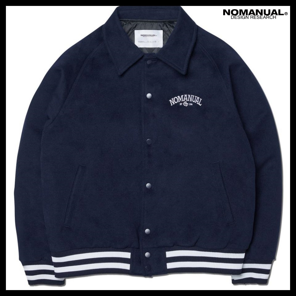 【NOMANUAL】W.S VARSITY JACKET 2 Colors