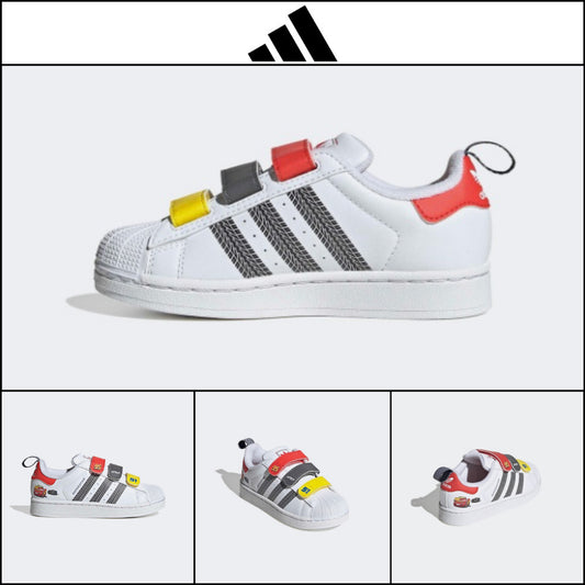 【ADIDAS】 Superstar II CF C Kids Velcro