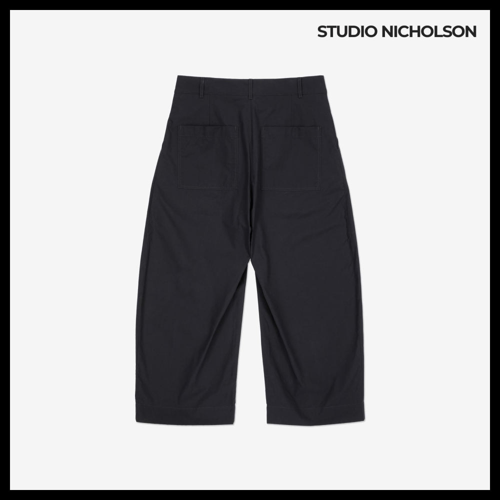 【STUDIO NICHOLSON】ボソン ワイド クロップパンツ