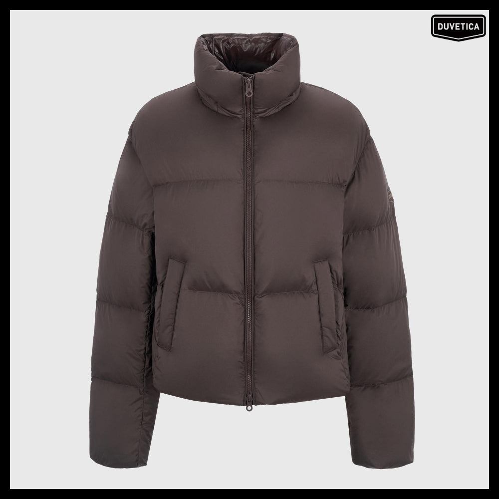 【DUVETICA】Diadema Shuga - Dark Brown Womens Down Jacket