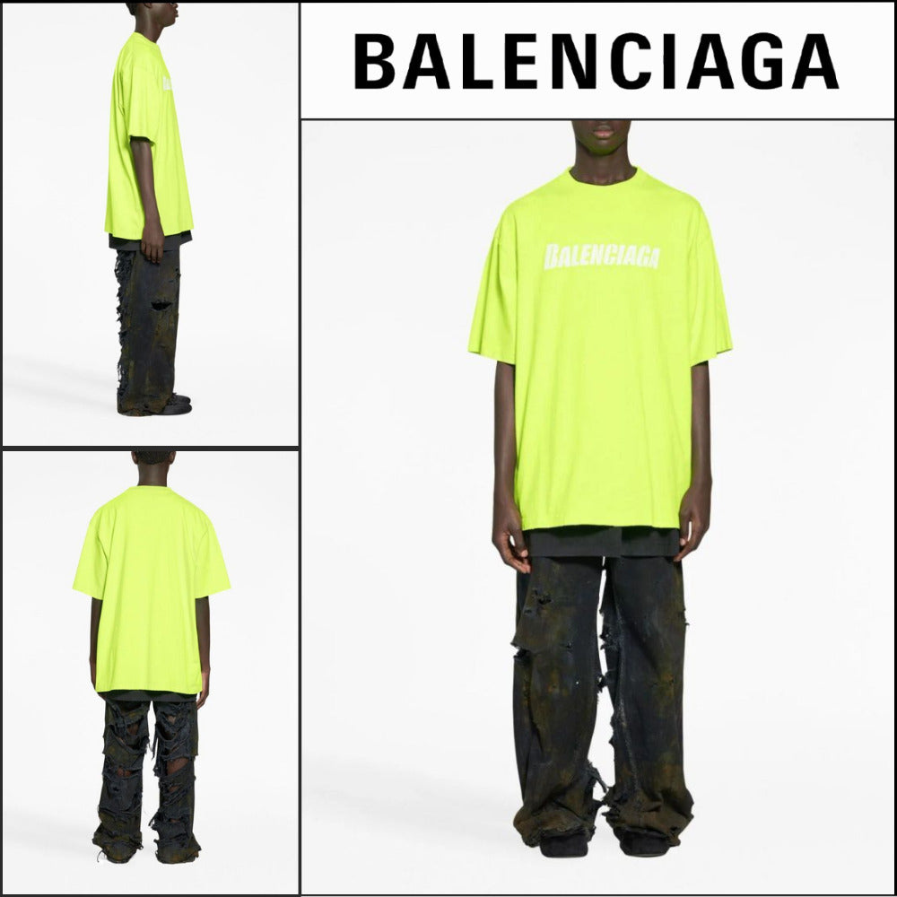 【BALENCIAGA】Caps T-Shirt Boxy Fit