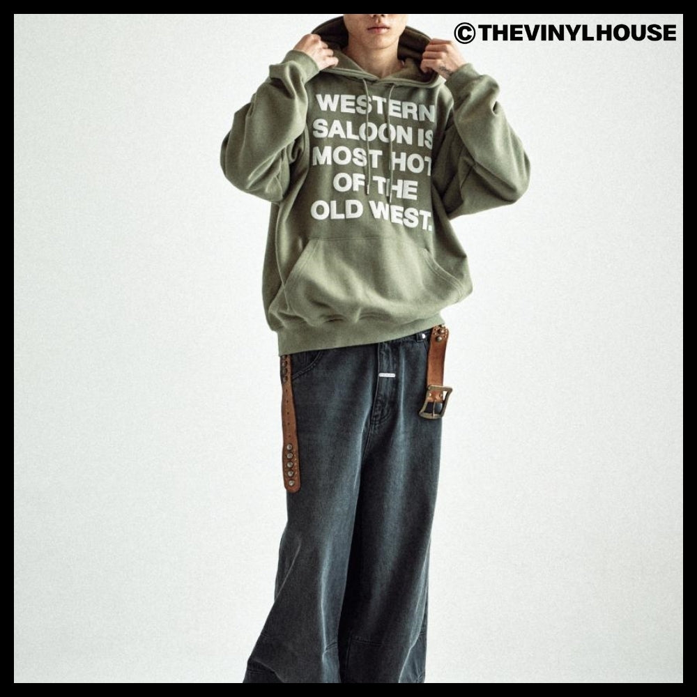 【THEVINYLHOUSE】Typo hoodie (3 colors)