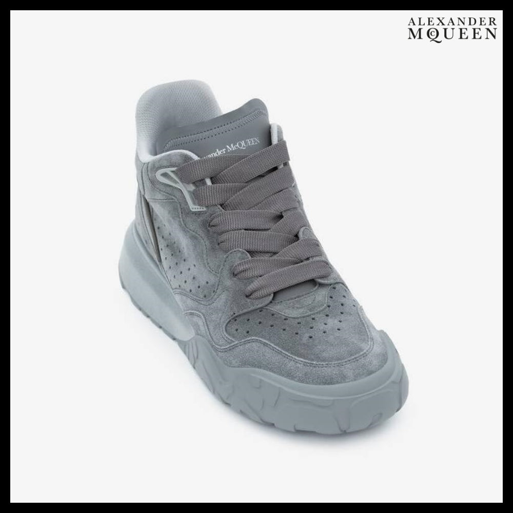 【Alexander Mcqueen】Court Trainer Sneakers Grey