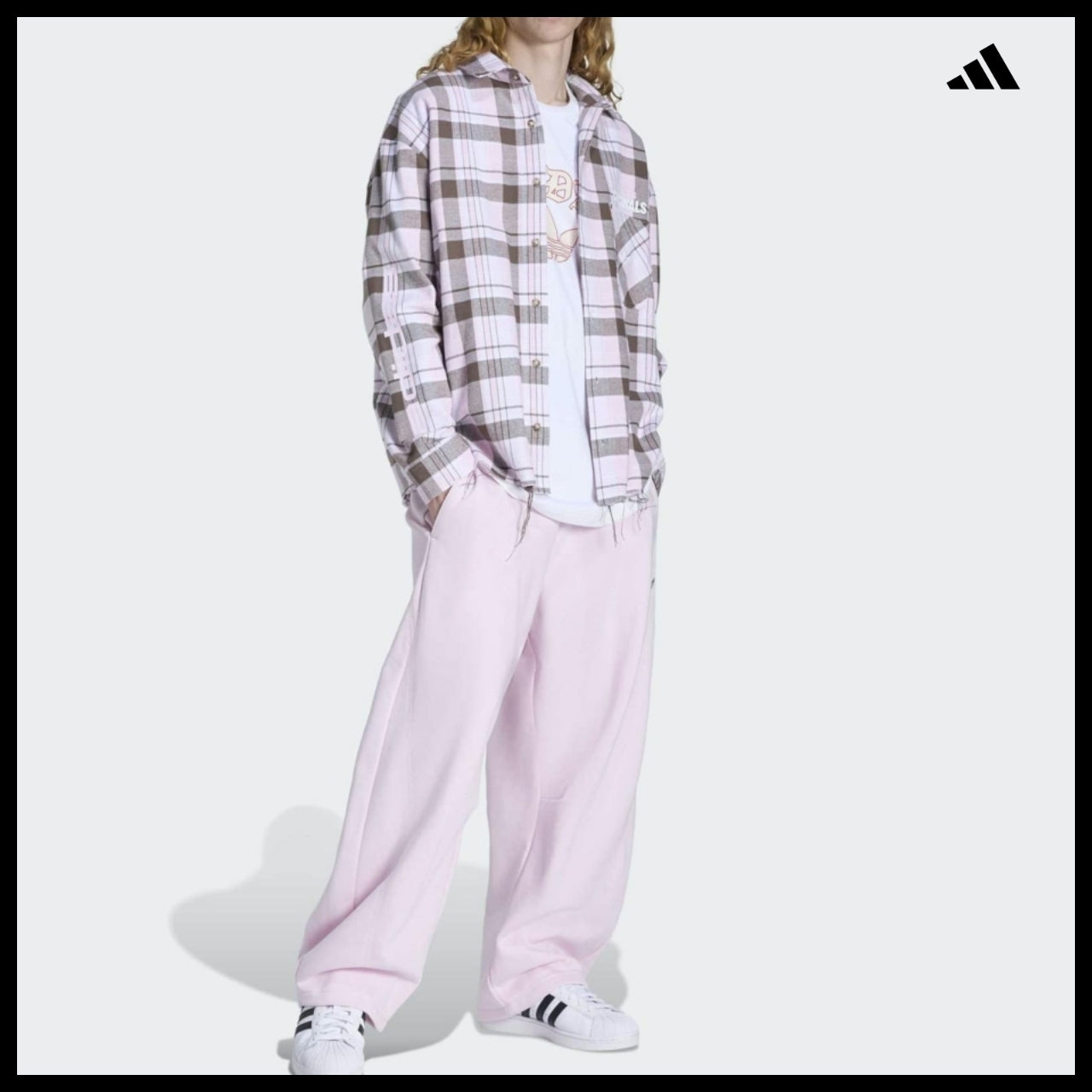 【ADIDAS】Shoemaker Graphic Fleece Pants (2 Colors)