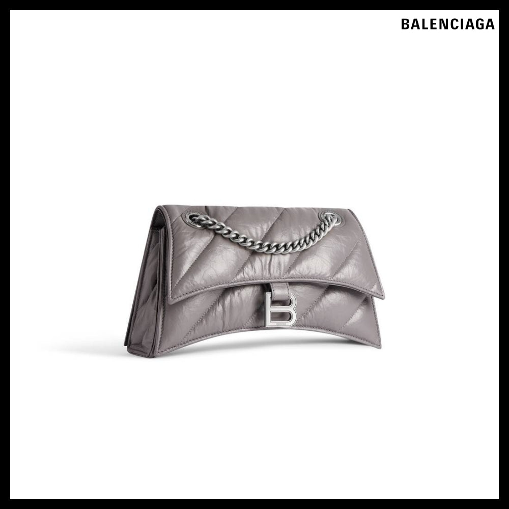 【BALENCIAGA】Crush Small Chain Bag Quilted