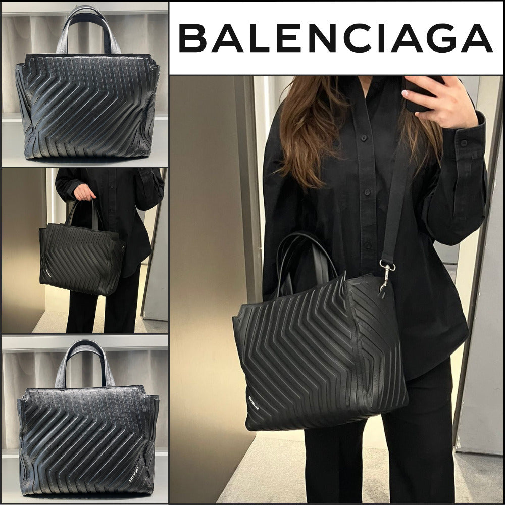 【BALENCIAGA】Car Medium East-West Tote Bag With Strap