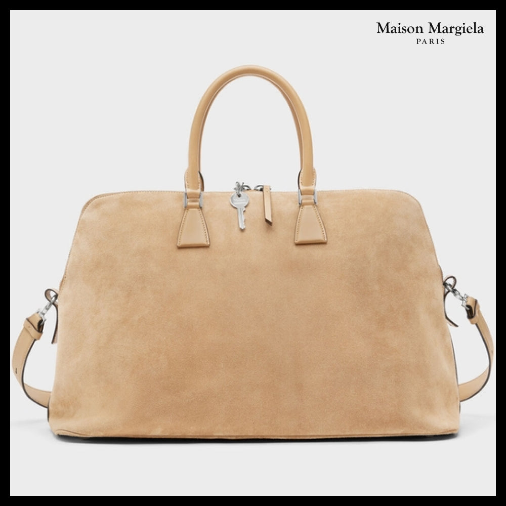 【Maison Margiela】5AC Soft XL Tote Bag Beige soft leather