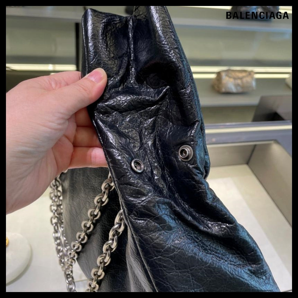 【BALENCIAGA】Monaco Small Chain Bag Black