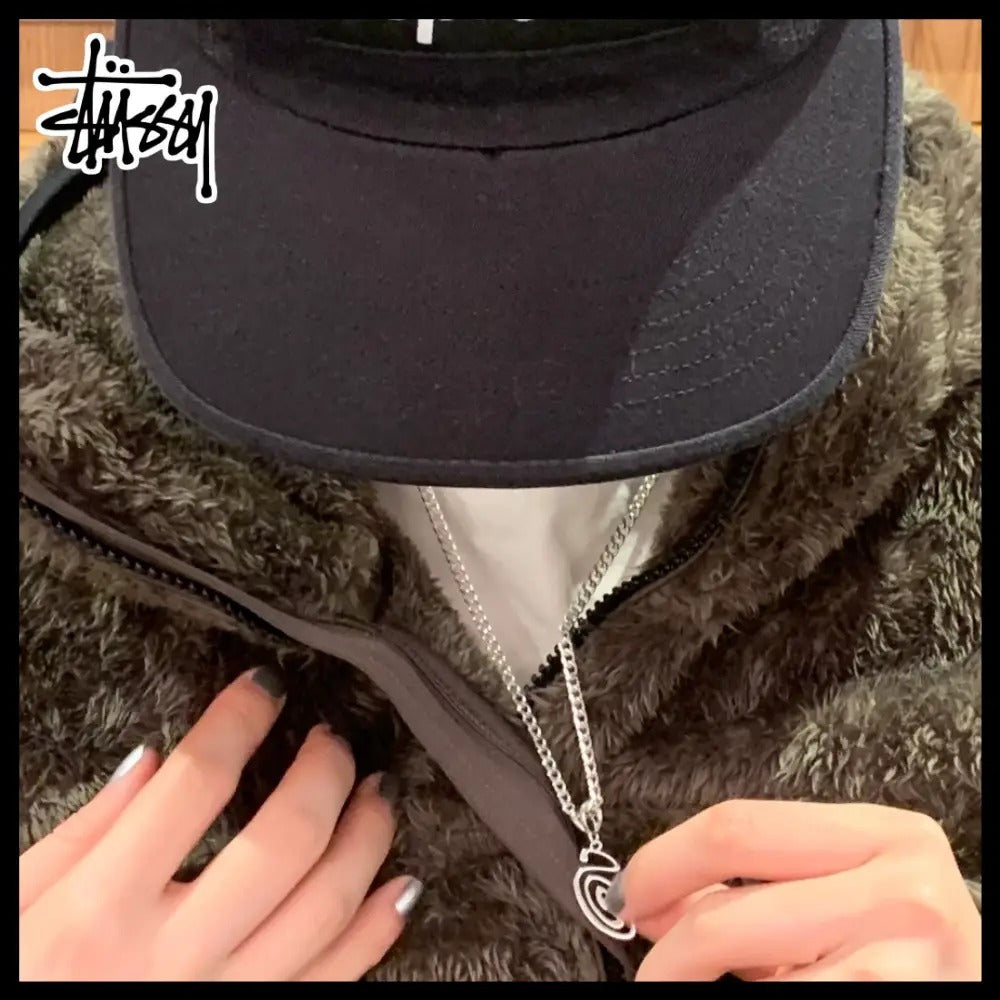 【STUSSY】SWIRLY S CHAIN STERLING ネックレス 正規品