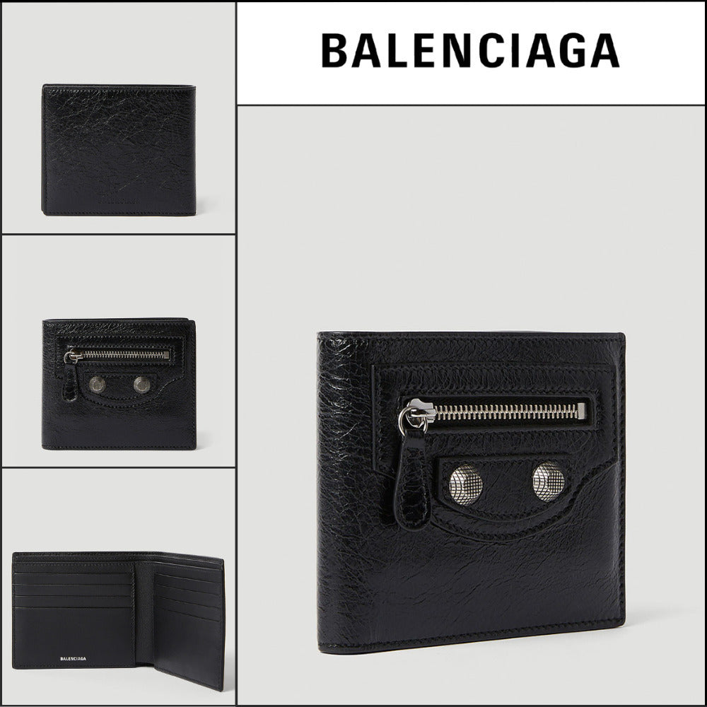 【BALENCIAGA】Le Cagole Square Folded Bi-Fold Wallet
