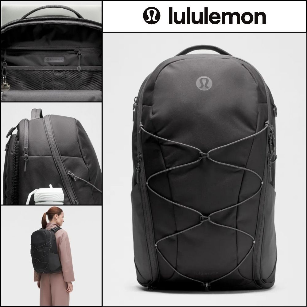 【lululemon】Scuba Backpack 32L Paracord - Black Grey Green