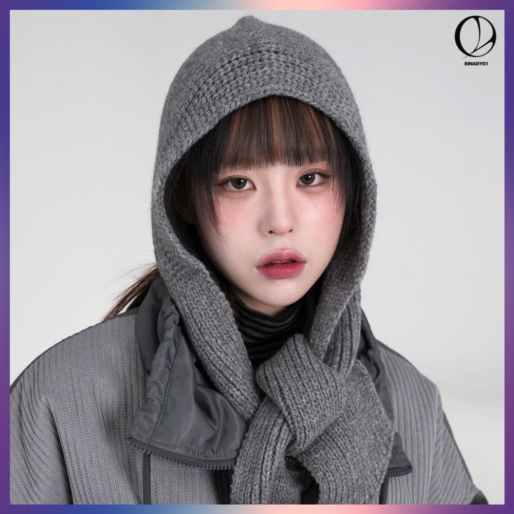【BINARY01】LUCA MUFFLER BALACLAVA 3 COLORS