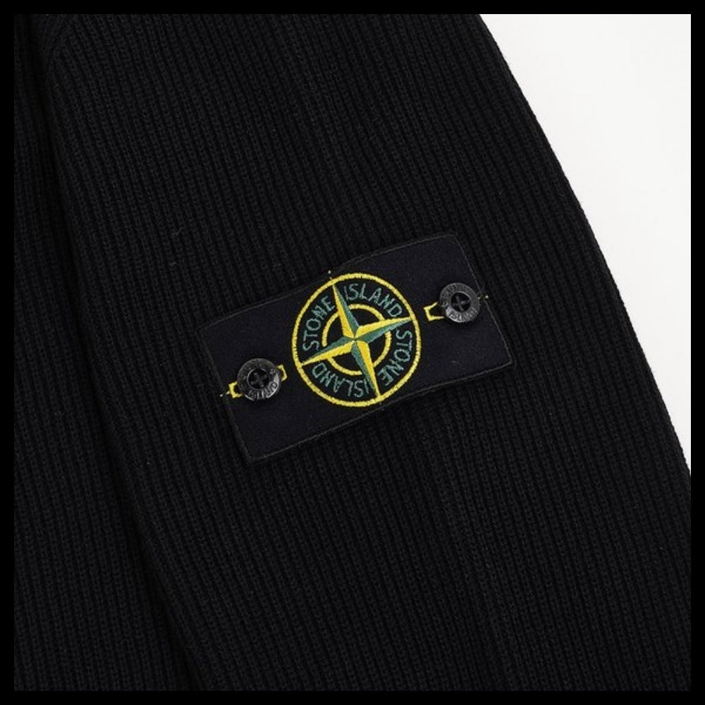 【STONE ISLAND】SS26 Men Regular Fit Zip Up Knit