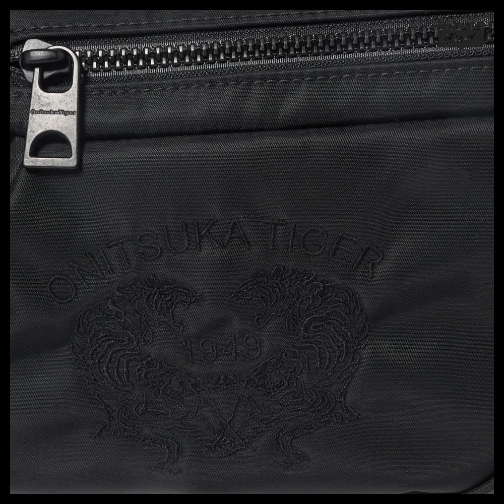 【onitsuka tiger】Tiger Graphic Embroidered Messenger Bag